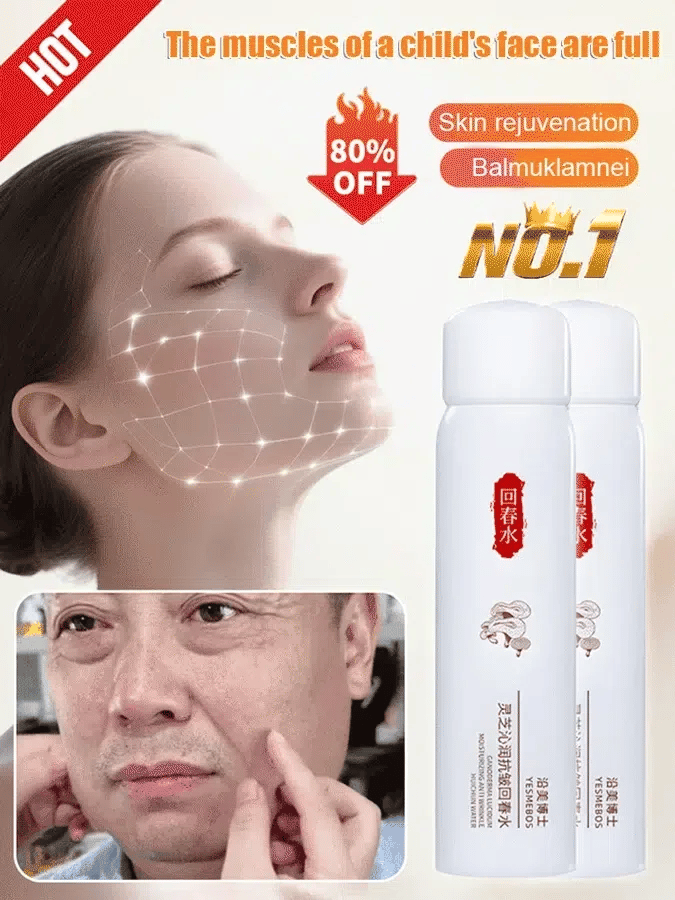 🔥hot sale 50% off🔥💦lingzhi anti-wrinkle rejuvenating water💦🔥buy 1 get 1 free! 🔥