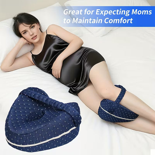🛌✨Comfortable Sleep Aid - Side Sleeper Pillow - Ergonomic Side Sleeping Leg Pillow ✨✨