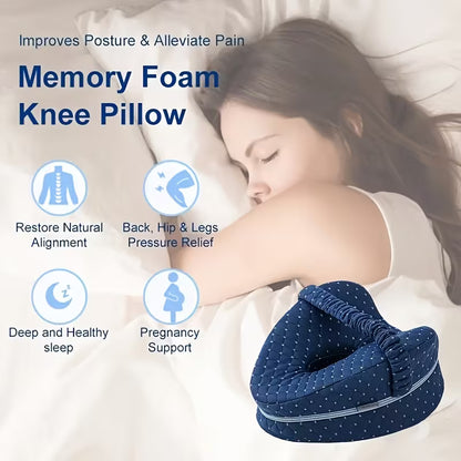 🛌✨Comfortable Sleep Aid - Side Sleeper Pillow - Ergonomic Side Sleeping Leg Pillow ✨✨