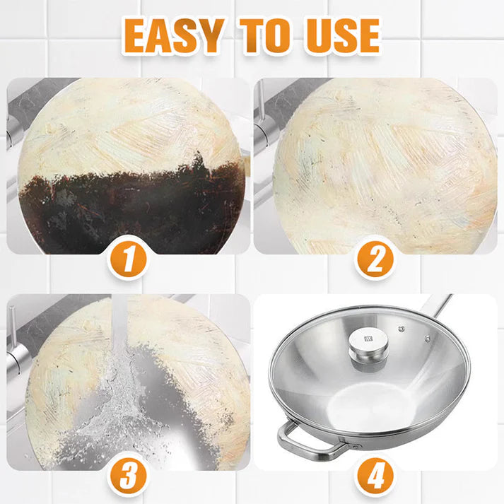🔥 buy 1 get 1 free! 🔥 powerful burnt residue remover paste for cookware